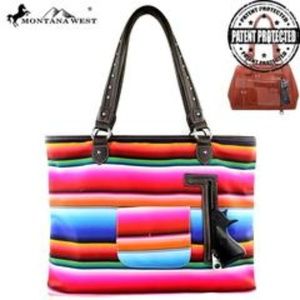 Serape Shoulder Bag Concealed Weapon